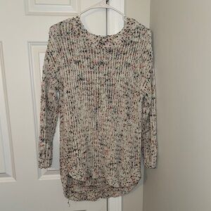 Jessica Simpson Cream Crew Neck Sweater